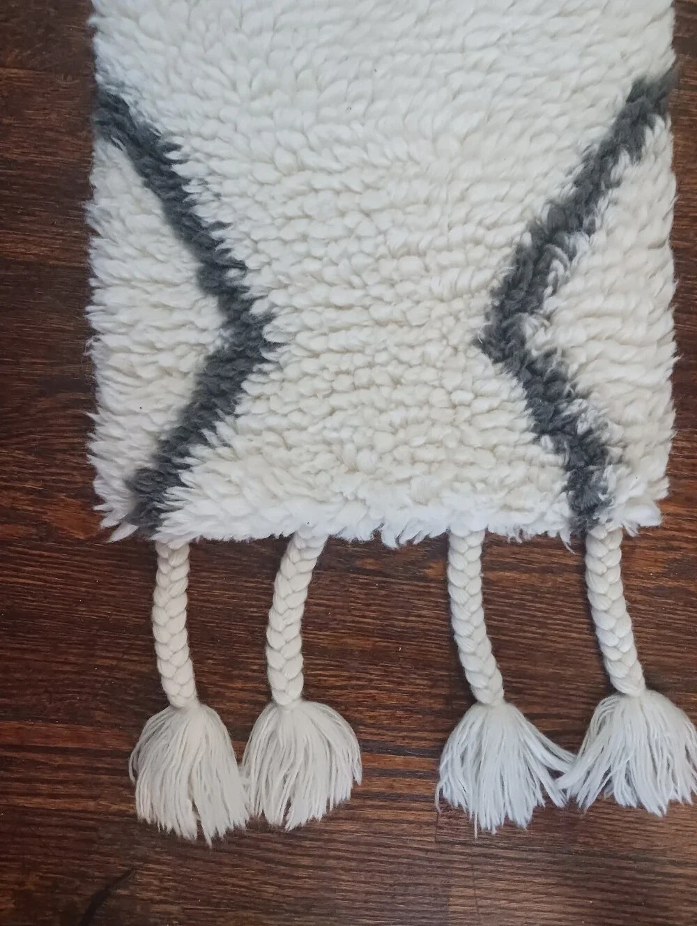 West Elm SOUK Wool Rug Sample Decor Item Handmade 12